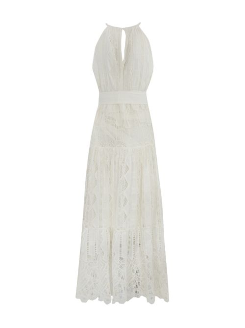 Abito La Cura in pizzo Sangallo e Macrame' PINKO | 104857 A2G9Z05